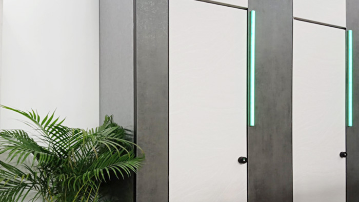 衛(wèi)生間隔斷的設(shè)計(jì)非常注重空間的大小!